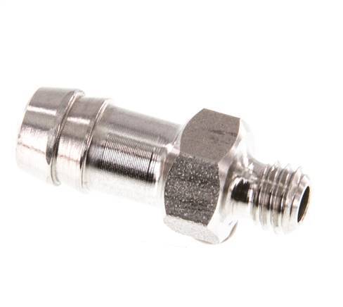 M5 Macho x 6mm Acero inoxidable Llave de manguera 40 Bar