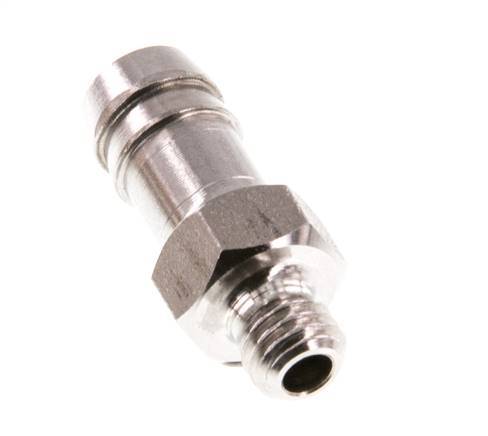 M5 Macho x 6mm Acero inoxidable Llave de manguera 40 Bar