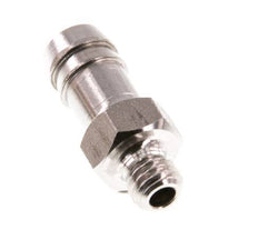 M5 Macho x 6mm Acero inoxidable Llave de manguera 40 Bar