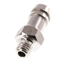 M5 Macho x 6mm Acero inoxidable Llave de manguera 40 Bar