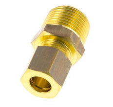 R 3/8'' Macho x 8mm Racor de compresión recto de latón 135 Bar DIN EN 1254-2
