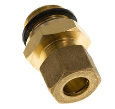 G 1/2'' Macho x 12mm Racor de compresión recto de latón con junta PA 75 Bar DIN EN 1254-2