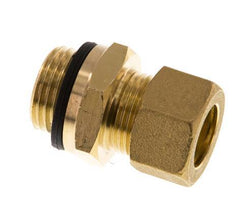 G 1/2'' Macho x 15mm Racor de compresión recto de latón con junta PA 82 Bar DIN EN 1254-2