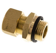 G 1/2'' Macho x 15mm Racor de compresión recto de latón con junta PA 82 Bar DIN EN 1254-2