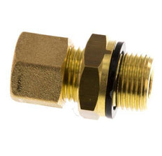 G 3/8'' Macho x 10mm Racor de compresión recto de latón con junta PA 95 Bar DIN EN 1254-2