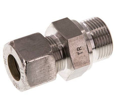 G 3/4'' Macho x 16S Racor de compresión recto de acero inoxidable 400 Bar DIN 2353