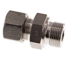 G 3/4'' Macho x 16S Racor de compresión recto de acero inoxidable 400 Bar DIN 2353