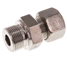 G 3/4'' Macho x 16S Racor de compresión recto de acero inoxidable 400 Bar DIN 2353