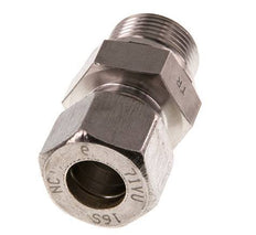 G 3/4'' Macho x 16S Racor de compresión recto de acero inoxidable 400 Bar DIN 2353