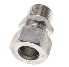 3/4'' NPT Male x 22L Stainless steel Straight Compression Fitting 160 Bar DIN 2353