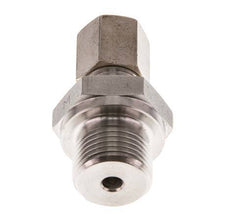 G 3/8'' Macho x 6L Racor de compresión recto de acero inoxidable 315 Bar DIN 2353