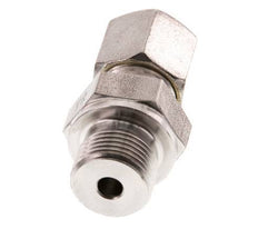 G 3/8'' Macho x 8S Racor de compresión recto de acero inoxidable 630 Bar DIN 2353