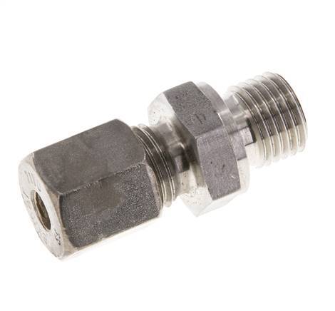 M14x1,5 Macho x 6S Racor de compresión recto de acero inoxidable 630 Bar DIN 2353