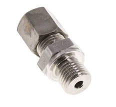 M14x1,5 Macho x 6S Racor de compresión recto de acero inoxidable 630 Bar DIN 2353