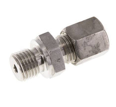M14x1,5 Macho x 6S Racor de compresión recto de acero inoxidable 630 Bar DIN 2353