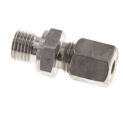 M14x1,5 Macho x 6S Racor de compresión recto de acero inoxidable 630 Bar DIN 2353