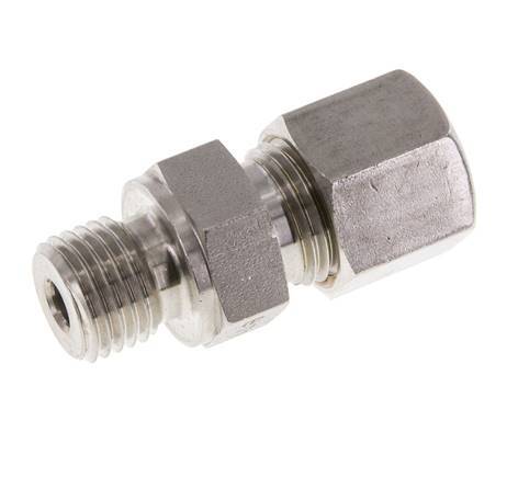 M14x1,5 Macho x 8S Racor de compresión recto de acero inoxidable 630 Bar DIN 2353