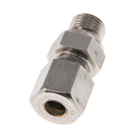 M14x1,5 Macho x 8S Racor de compresión recto de acero inoxidable 630 Bar DIN 2353