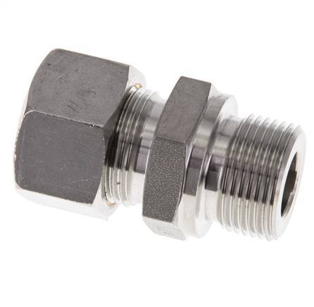 M22x1,5 Macho x 15L Racor de compresión recto de acero inoxidable 315 Bar DIN 2353