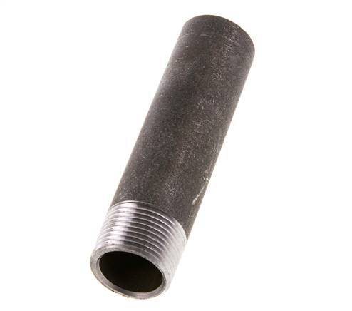 R 3/4'' Male x 26.9mm Steel Pipe Nipple with Welding End 50 Bar DIN 2982 - 100mm [5 Pieces]