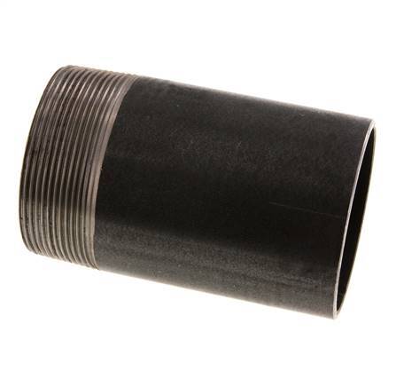 R 2 1/2'' Male x 76.1mm Steel Pipe Nipple with Welding End 50 Bar DIN 2982 - 120mm