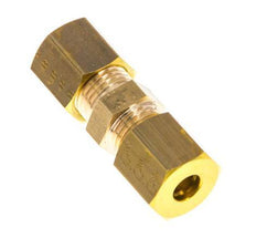 racor de compresión recto de latón de 5 mm 150 bar DIN EN 1254-2