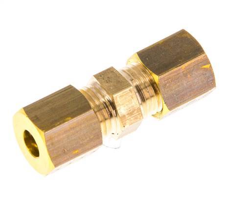 racor de compresión recto de latón de 5 mm 150 bar DIN EN 1254-2