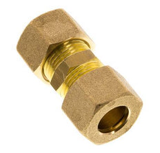 racor de compresión recto de latón de 12 mm 75 bar DIN EN 1254-2