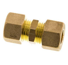 racor de compresión recto de latón de 12 mm 75 bar DIN EN 1254-2