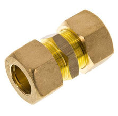 racor de compresión recto de latón de 18 mm 67 bar DIN EN 1254-2