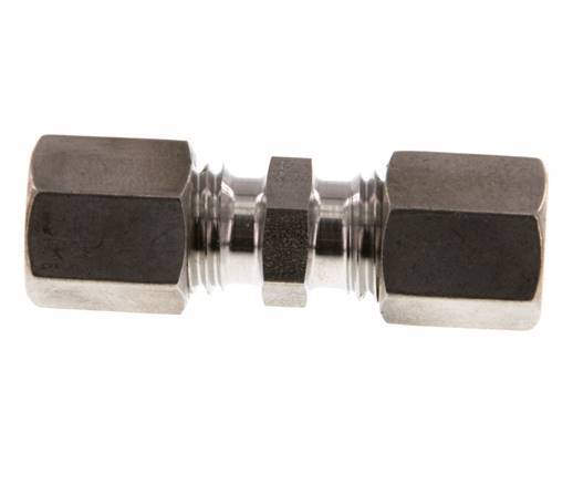 accesorio de compresión recto de acero inoxidable 6L 315 Bar DIN 2353