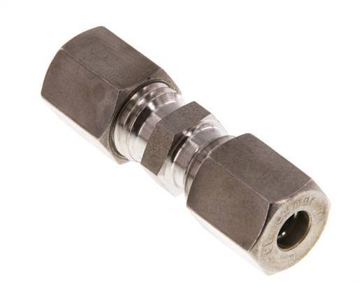 accesorio de compresión recto de acero inoxidable 6L 315 Bar DIN 2353