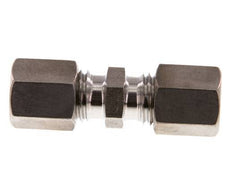 accesorio de compresión recto de acero inoxidable 6L 315 Bar DIN 2353