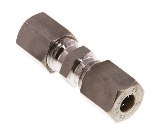 accesorio de compresión recto de acero inoxidable 6L 315 Bar DIN 2353