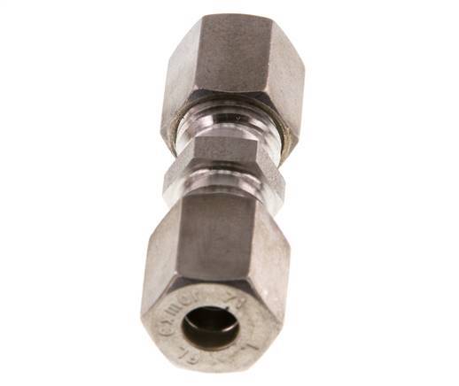 accesorio de compresión recto de acero inoxidable 6L 315 Bar DIN 2353