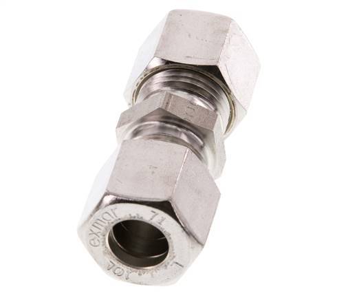 accesorio de compresión recto de acero inoxidable 10L 315 Bar DIN 2353