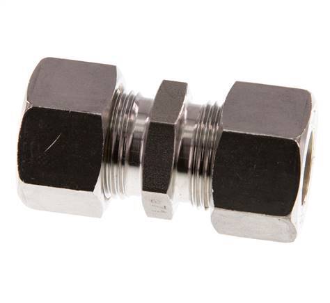 accesorio de compresión recto de acero inoxidable 15L 315 Bar DIN 2353