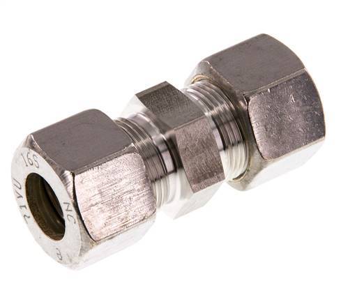 16S Racor recto de acero inoxidable 400 Bar DIN 2353