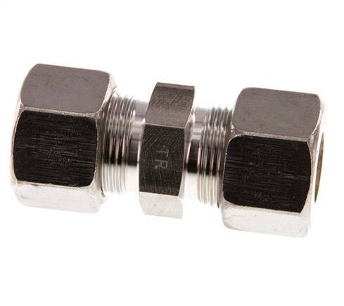 16S Racor recto de acero inoxidable 400 Bar DIN 2353