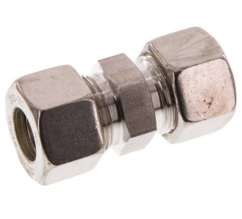 20S Racor recto de acero inoxidable 400 Bar DIN 2353