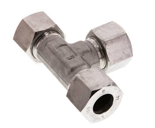 16S Anillo de corte en T de acero inoxidable 400 Bar DIN 2353