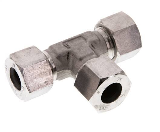 16S Anillo de corte en T de acero inoxidable 400 Bar DIN 2353