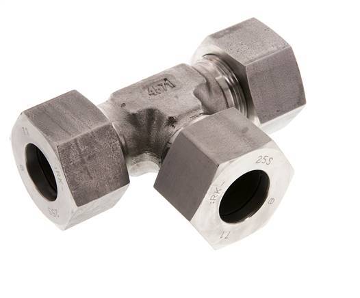25S Anillo de corte en T de acero inoxidable 400 Bar DIN 2353