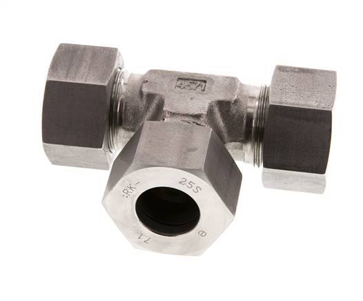 25S Anillo de corte en T de acero inoxidable 400 Bar DIN 2353
