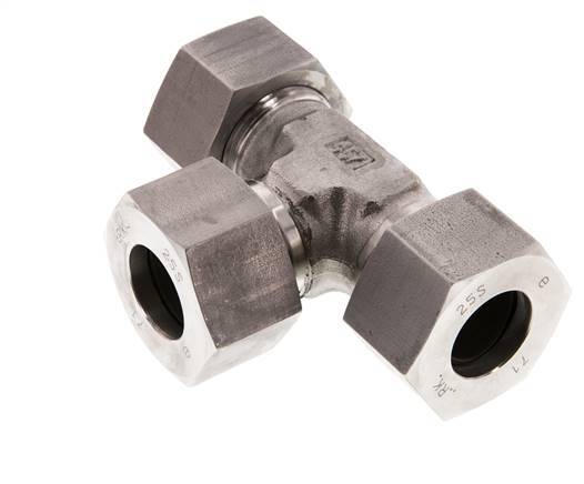 25S Anillo de corte en T de acero inoxidable 400 Bar DIN 2353