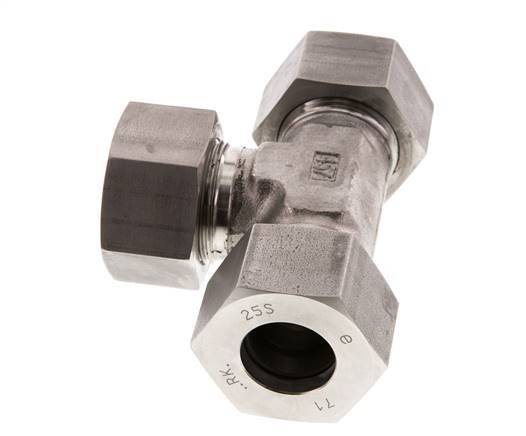 25S Anillo de corte en T de acero inoxidable 400 Bar DIN 2353