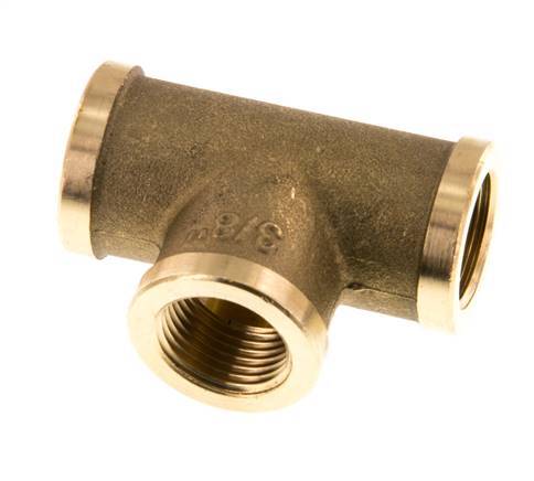 G 3/8'' Tee de latón 16 Bar