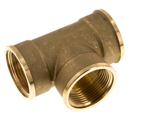 G 1 1/4'' Tee de latón 16 Bar