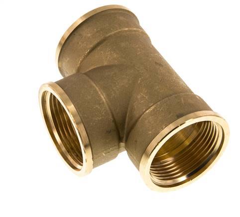 G 1 1/4'' Tee de latón 16 Bar