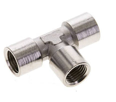 G 1/4'' Nickel plated Brass Tee 16 Bar [2 Pieces]